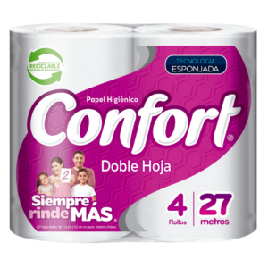 HIGIENICO CONFORT D/H 22MTRS X4