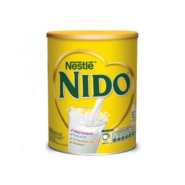 LECHE NIDO ENTERA TARRO 1350GR 26%MG