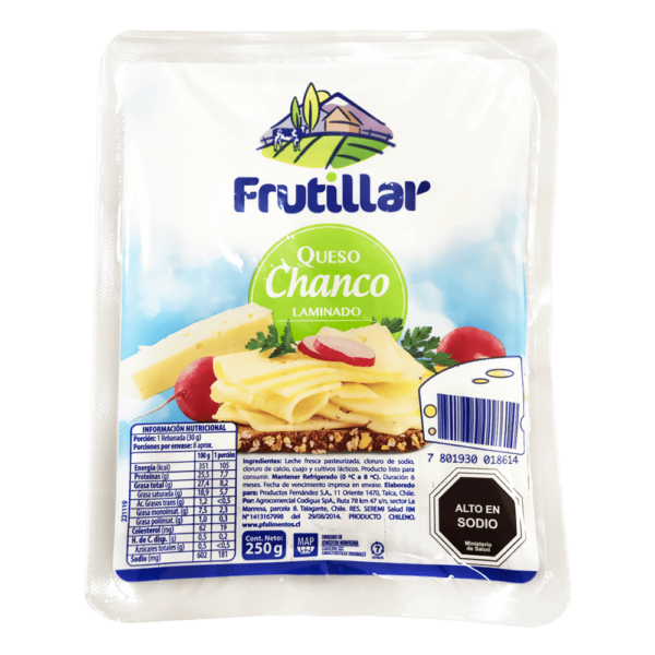 QUESO CHANCO LAMIN FRUT 250GR