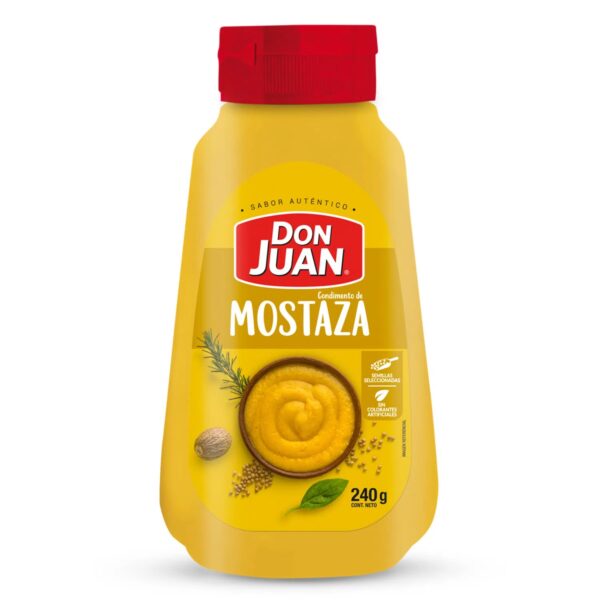 MOSTAZA BOTELLA DON JUAN 240 GRS