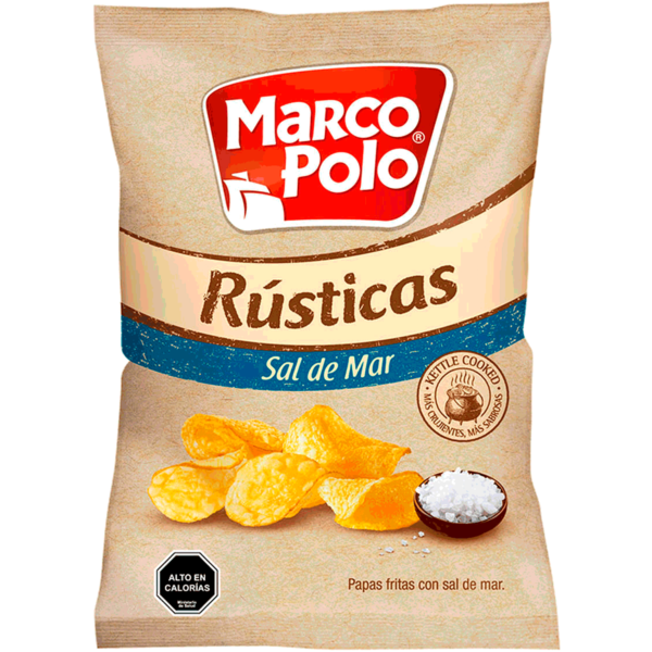 PAPAS RUSTICAS SAL DE MAR 185 GR