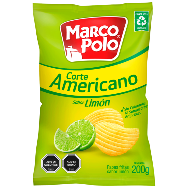 PAPAS FRITAS LIMON MARCO POLO 200g