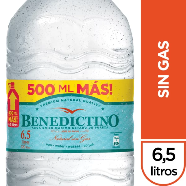 BENEDICTINO S/GAS 6.5 LT