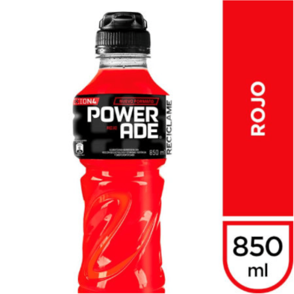 POWERADE ROJO 850ml