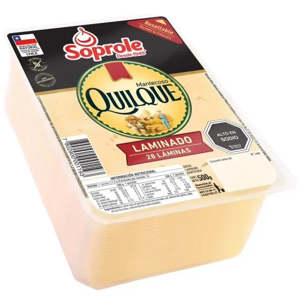 QUESO quilque mantec lamin 500 GR