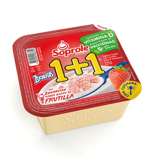 1+1 zucaritas frutilla p/ llevar140gr