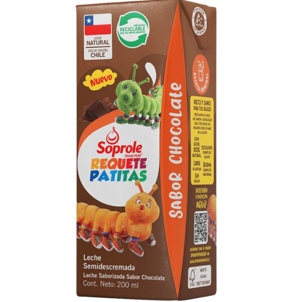 Leche Sopr. chocol. requete patita 200ml