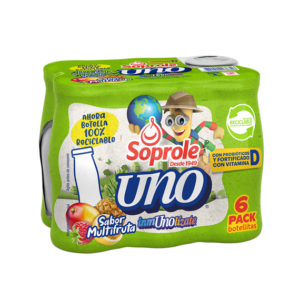 pack uno botella multifruta x 6