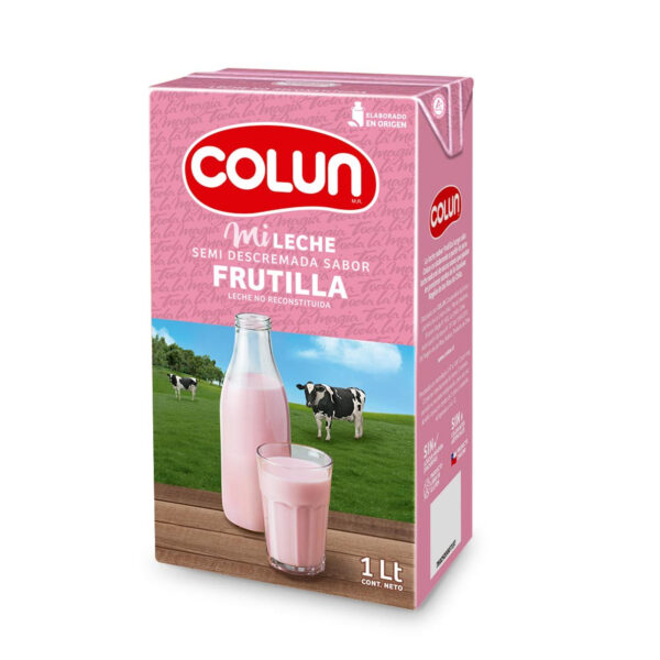 LECHE COLUN FRUTILLA 1LT