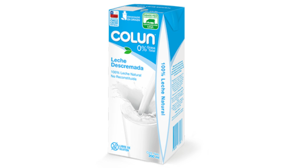 LECHE COLUN DESCREMA 200ml