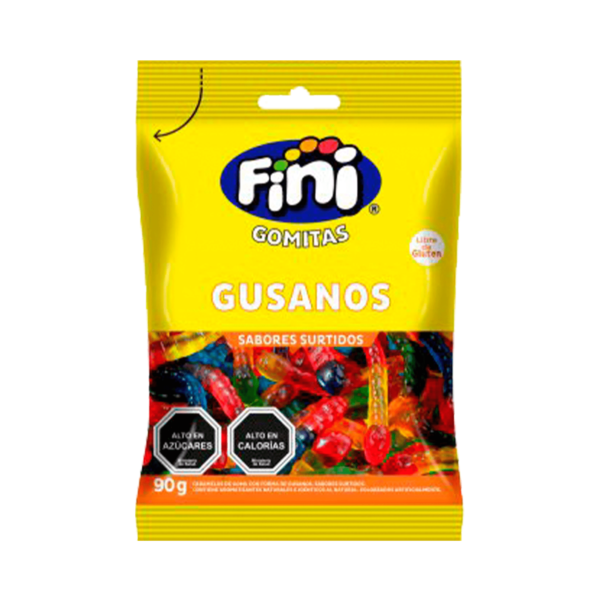 GOMITAS FINI GUSANOS DULCE 90GR