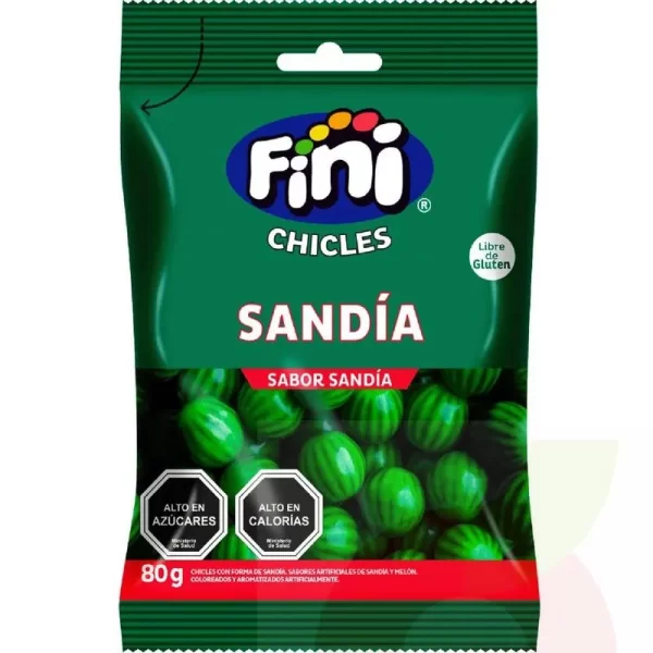 CHICLES FINI sandia 80gr