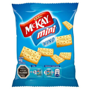 GALLETA MINI VINO MCKAY 40GR