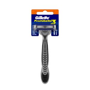 GILLETTE PRESTOBARBA 3 HOJAS PLOMA