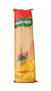 FIDEOS NUTREGAL SPAGHETTI # 5 400gr