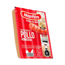 SALCHICHAS MONTINA AVE X 5U 250GR