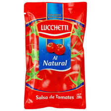 SALSA LUCCHETTI NATURAL 200G