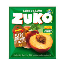 JUGO ZUKO DURAZNO 15GR