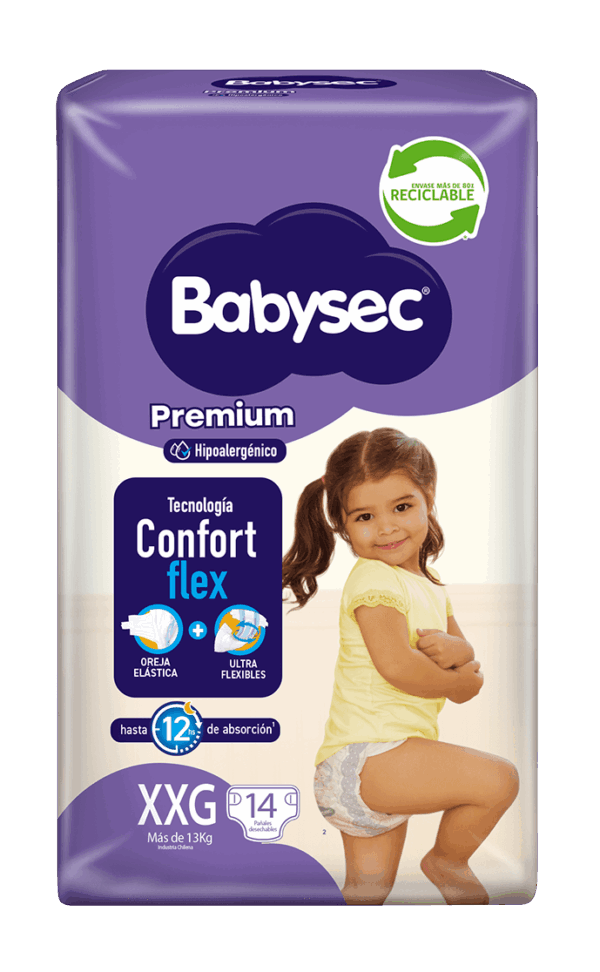 BABYSEC PREMIUM FLEX XXG X 14U