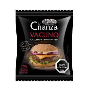 HAMBURGUESA LA CRIANZA VACUNO 100GRS