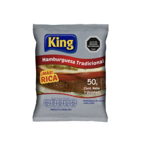 HAMBURGUESA VACUNO 50G KING