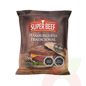 HAMBURGUESA TRADICIONAL SUPERBEEF 100GR