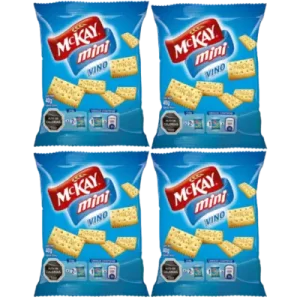 Galleta mini vino mckay x4