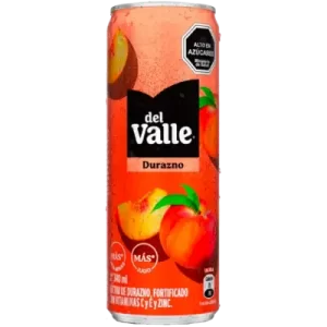 nectardel valle durazno lata 340ml