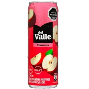 nectar del valle manzana latas 340ml