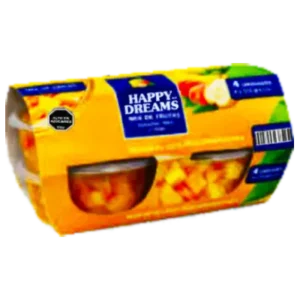 PACK colacion happy dreams frutas x 4