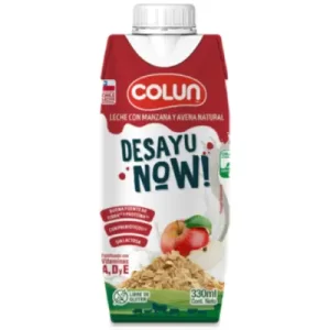 DESAYUNOW leche c/manza +avena 330ML