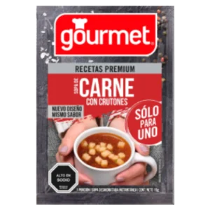 Sopa para uno carne gourmet 15gr