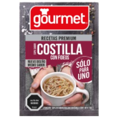 Sopa para uno costilla gourmet 15gr