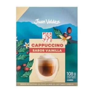 CAFE JUAN VALDEZ CAPUCCINO VAINILLA 18x6 UND