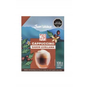 CAFE JUAN VALDEZ CAPPUCCINO AVELLANA 18x6 UN