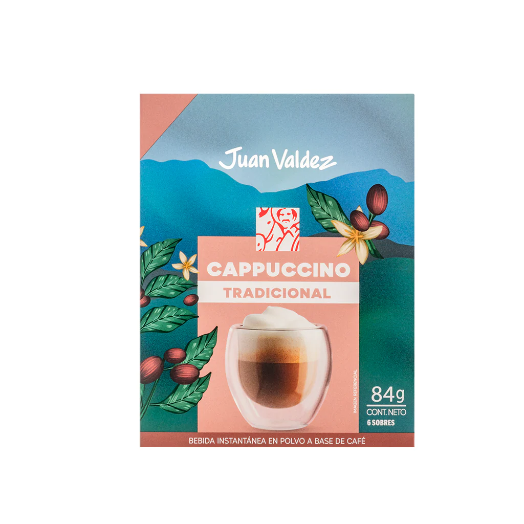 juan valdez capuccino sobre x 6 84gr